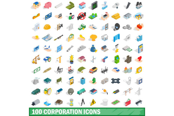 100 Corporation Icons Set: A Practical Evaluation for Professional Design