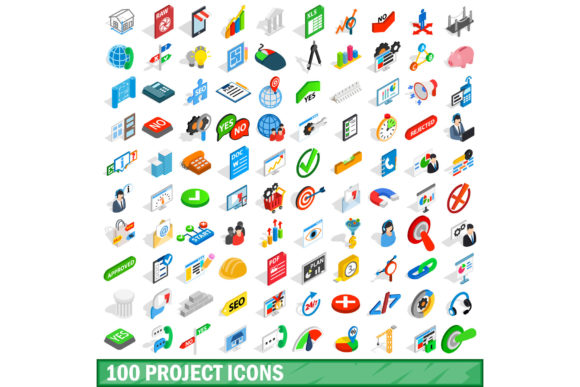 100 Project Icons Set: A Practical Evaluation for Professional Designers