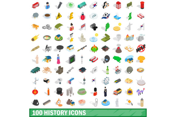 Bridging Eras with Precision: Why the 100 History Icons Set is Redefining Modern Design Workflows