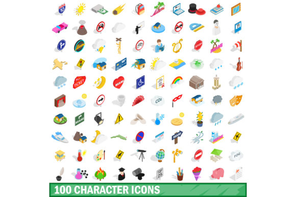 Choosing the Right 100 Character Icons Set for Your Design Projects
