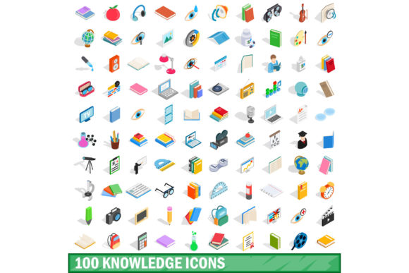 Elevating Visual Communication: The Strategic Impact of the 100 Knowledge Icons Set